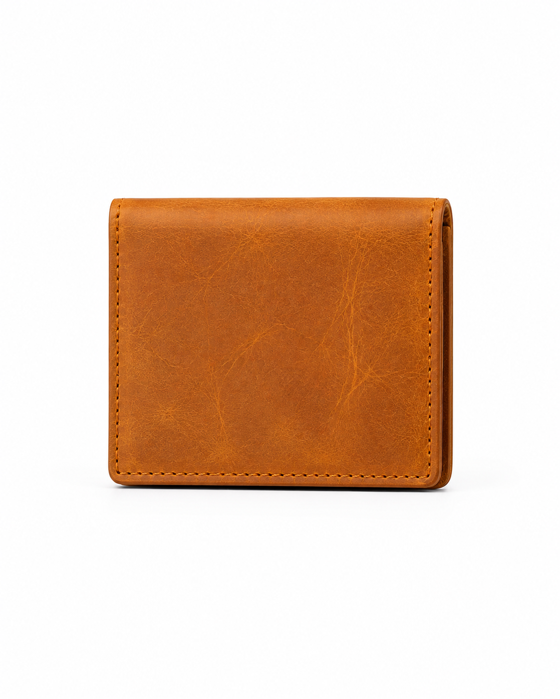 Genuine Leather Card Wallet Crazy Horse - Gambar 2